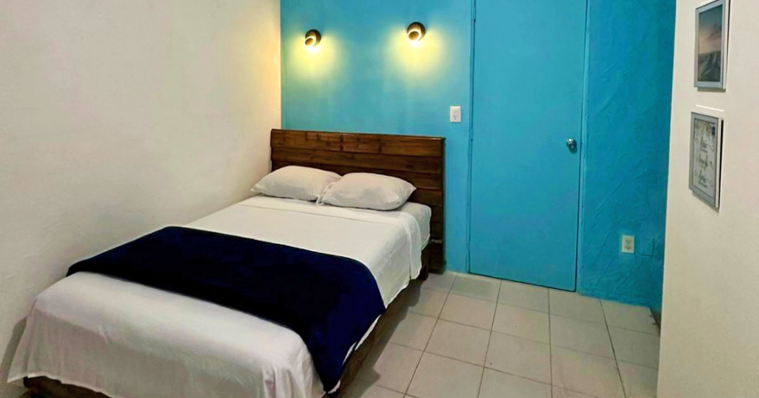 Suite B - Cama matrimonial con terraza